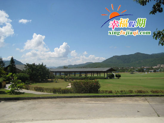 亚龙湾高尔夫球会外观