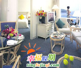 三亚亚龙湾假日度假酒店海景套房