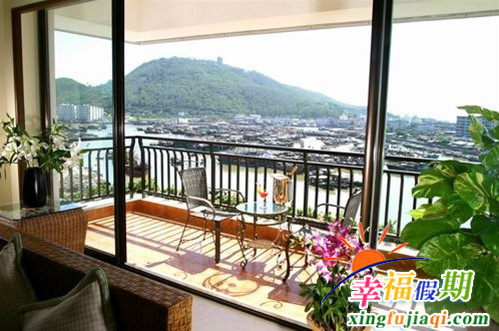 三亚鸿洲埃德瑞度假酒店高级河景套房图片介绍