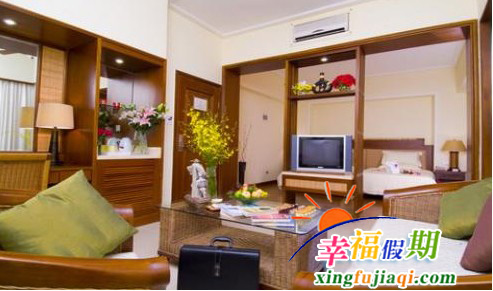 三亚鸿洲埃德瑞度假酒店豪华山景套房图片介绍