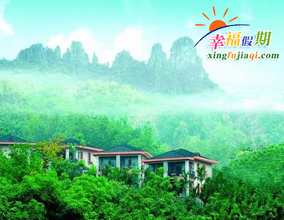 保亭君澜热带雨林温泉酒店园林外景