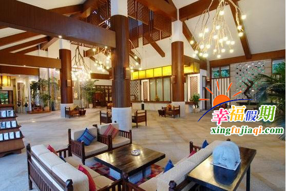 保亭君澜热带雨林温泉酒店大堂