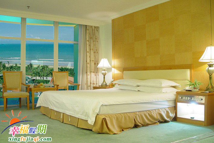 三亚华源温泉海景酒店豪华海景套房图片介绍