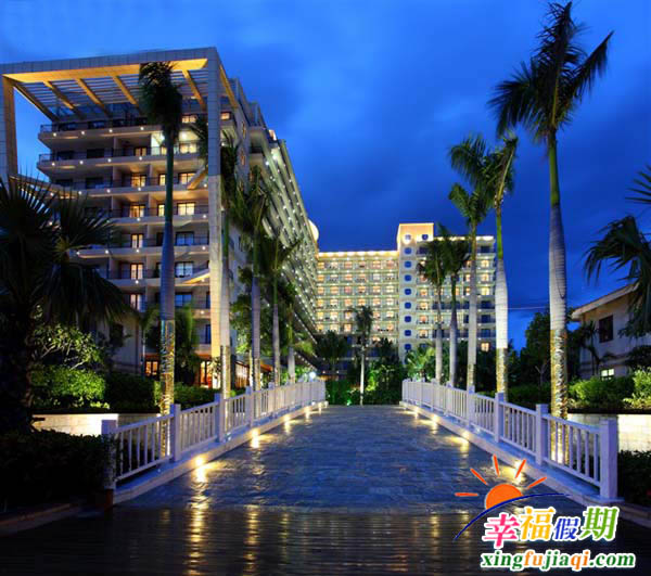 三亚辰光克拉码头酒店全景