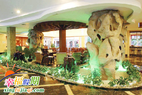 三亚豪威麒麟大酒店大堂