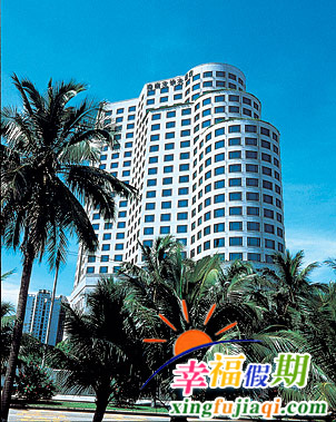 海口文华酒店外景