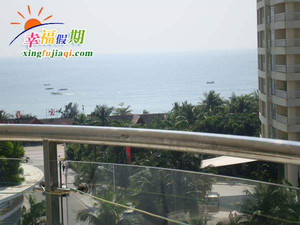 三亚蔚蓝休闲居蓝海豪苑小区豪华海景A6a房阳台