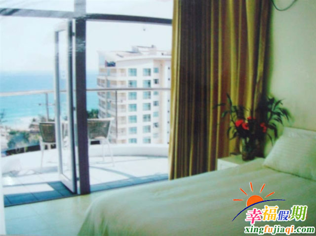 三亚蔚蓝休闲居蓝海豪苑小区超豪华海景A10c 房主卧