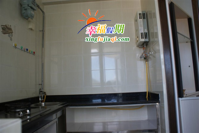 三亚蔚蓝休闲居蓝海豪苑小区超豪华海景A19c房厨房