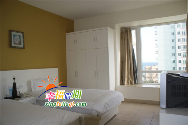 三亚蔚蓝休闲居蓝海豪苑小区超豪华海景B6d套房001房