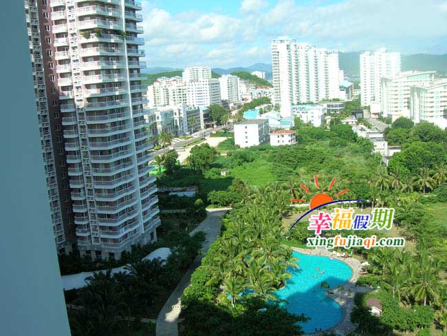 三亚凤凰如家公寓金陵小区园景